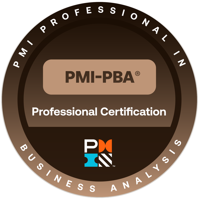 XNOR Group – PMI-PBA badge highlighting business analysis expertise