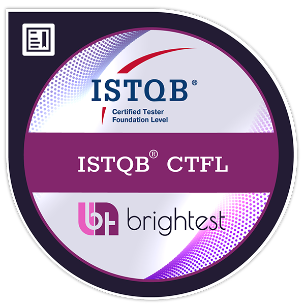 XNOR Group – ISTQB CTFL badge showcasing software testing foundation